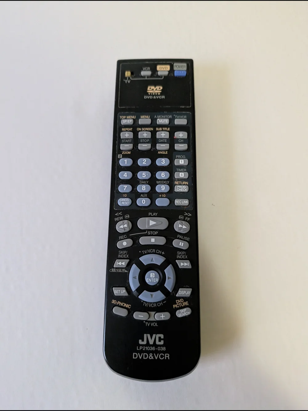 JVC Hi-Fi VCR/DVD Combo _ With Remote